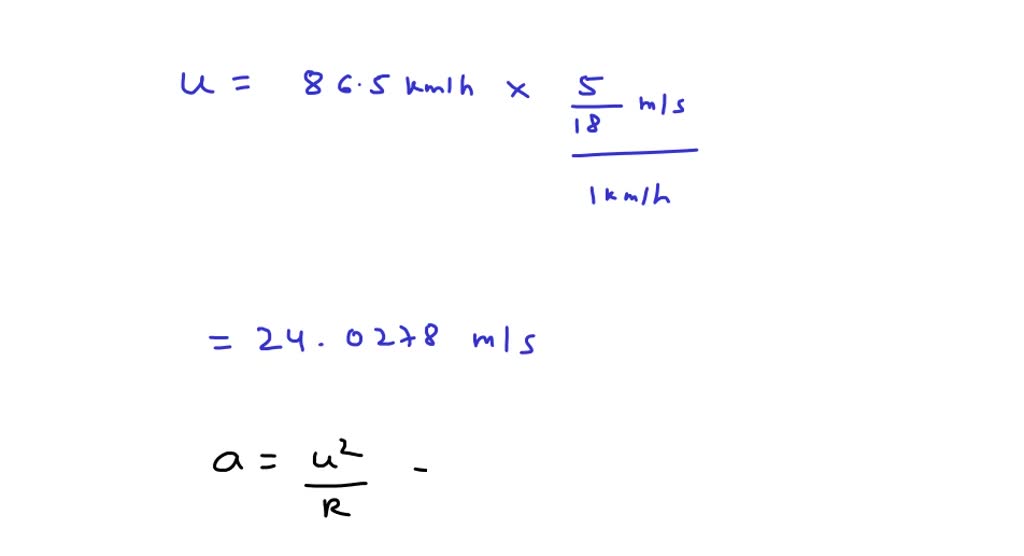 SOLVEDThe cornering performance of an automobile is evaluated on a skid pad, where the maximum