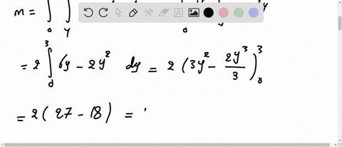 find-the-center-of-mass-of-the-lamina-that-has-the-given-shape-and-density-yx-xy6-y0-rhox-y2-y