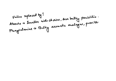 penicillin-is-produced-biosynthetically-from-cysteine-and-valine-if-the-biosynthetic-pathway-could-a