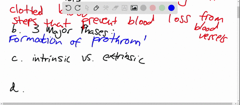 a-define-hemostasis-b-list-the-three-major-phases-of-coagulation-explain-what-initiates-each-phase-a