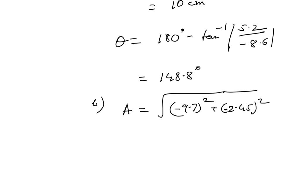Sentido Ax SOLVED: Determine o módulo, a direção e o sentido dos vetores ...