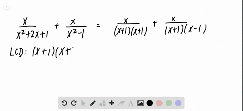 perform-the-operations-and-simplify-if-possible-see-example-9-frac4x2-2-x-3-fracx3-x2-7-x-6