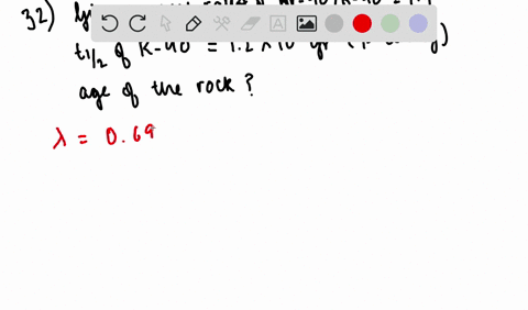 what-is-the-age-of-a-piece-of-volcanic-rock-that-has-a-mass-ratio-of-argon-40-to-potassium-40-of-19-