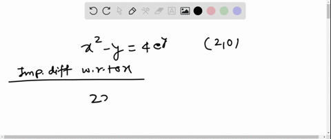 use-implicit-differentiation-to-find-yprime-and-evaluate-yprime-at-the-indicated-point-x2-y4-ey-20