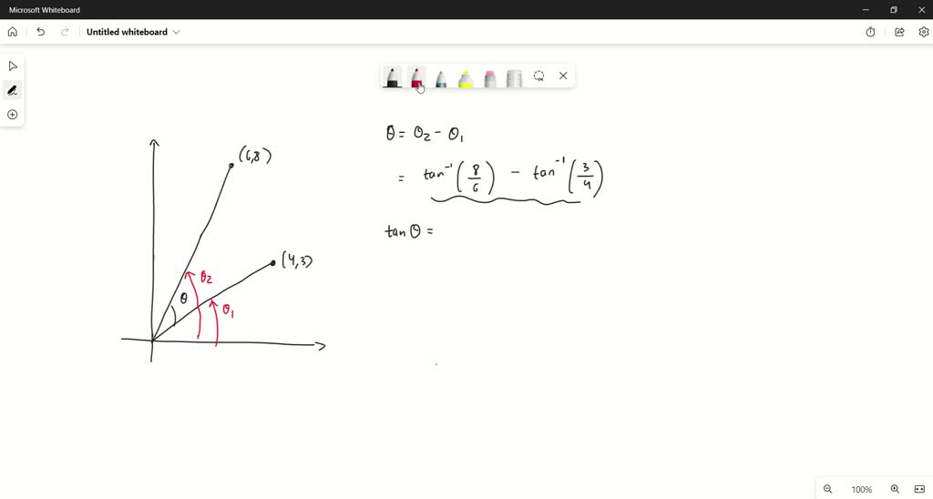 SOLVED:Find the measure of each angle θto two decimal places. (Graph ...