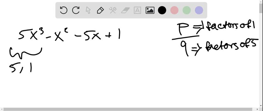 SOLVED:A polynomial function P and its graph are given. (a) List all ...