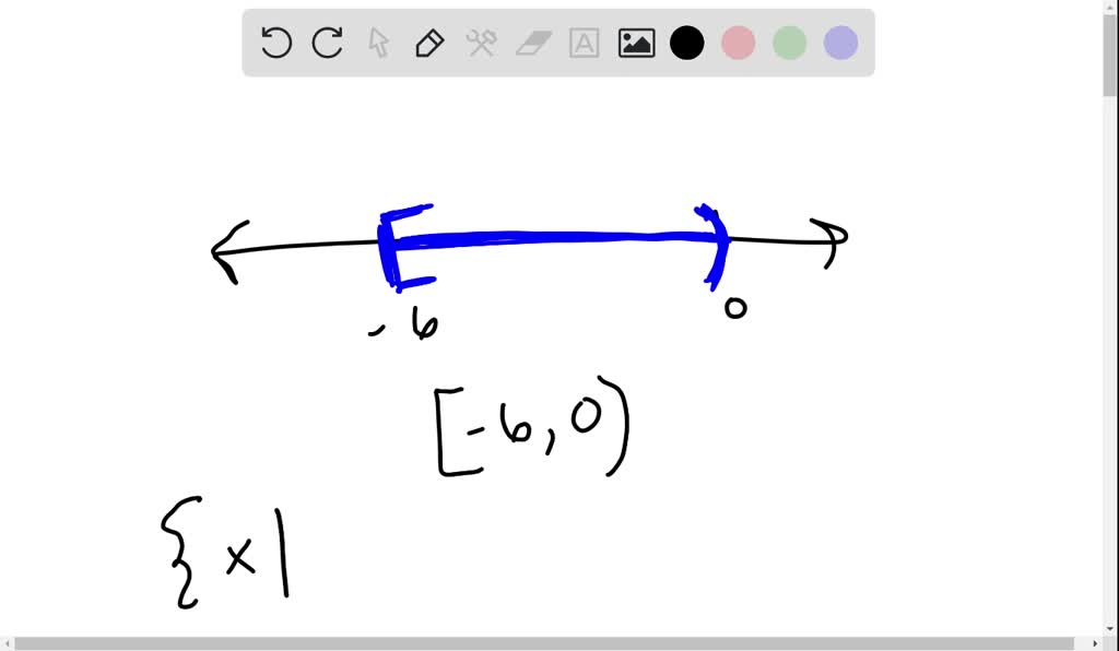 SOLVED:Write the interval notation and set-builder notation for each ...