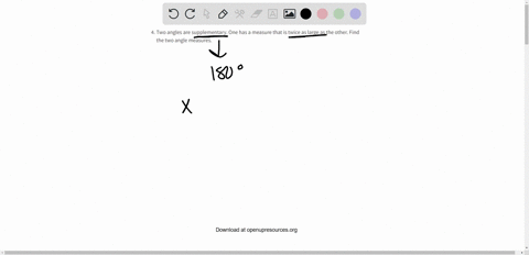 two-angles-are-supplementary-one-has-a-measure-that-is-twice-as-large-as-the-other-find-the-two-angl