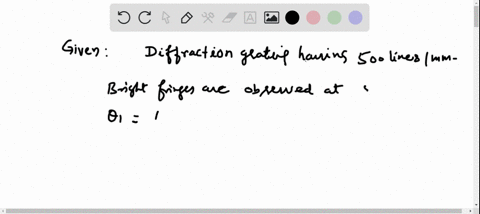 light-of-a-single-wavelength-is-incident-on-a-diffraction-grating-with-500-slitsmm-several-bright-2