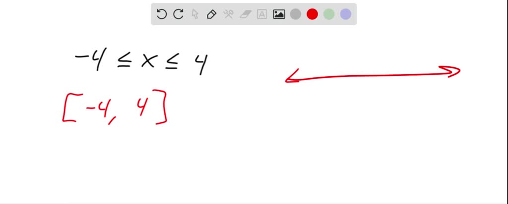 SOLVED:Write each inequality in interval notation and graph the ...