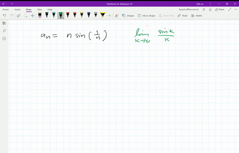 use-the-squeeze-theorem-to-find-the-limit-of-each-of-the-following-sequences-n-sin-1-n