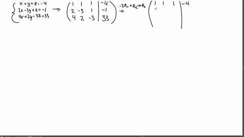 use-matrices-to-solve-each-system-of-equations-leftbeginaligned-xyz-4-2-x-3-yz-1-4-x2-y-3-z-33-end-2