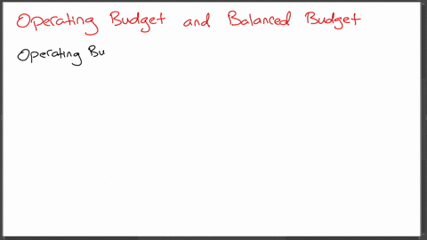 how-is-an-operating-budget-related-to-a-balanced-budget