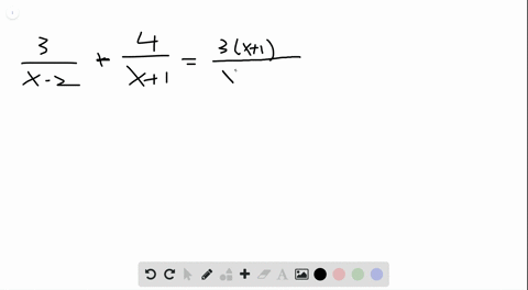 perform-the-indicated-operations-frac3x-2frac4x1