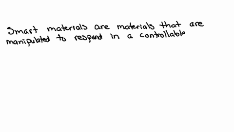 what-are-smart-materials-give-some-examples