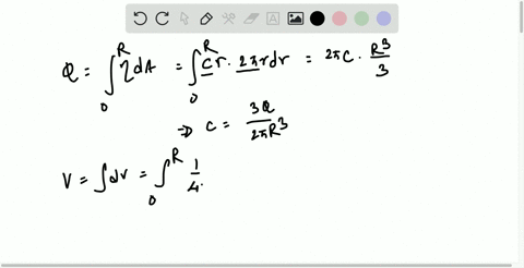 a-circular-disk-of-radius-r-and-total-charge-q-has-the-charge-distributed-with-surface-charge-densit