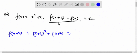 in-exercises-87-92-find-the-difference-quotient-and-simplify-your-answer-fxx3x-quad-fracfxh-fxh-quad