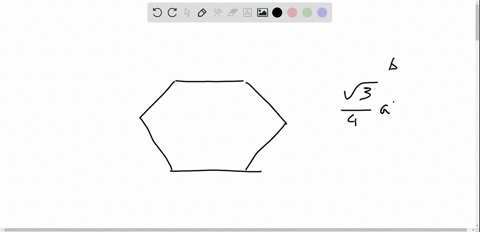 construct-a-regular-hexagon-then-construct-an-equilateral-triangle-whose-area-is-equal-to-that-of-th