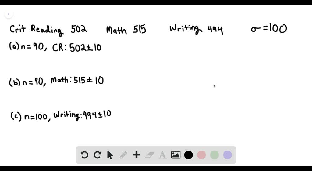 Assume that the mathematics score X on the Scholastic Aptitu