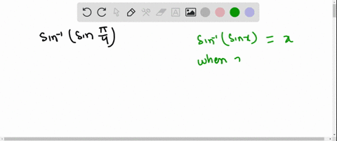 evaluate-without-using-a-calculator-sin-1leftsin-fracpi4right