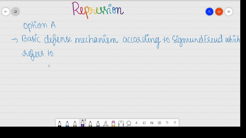 according-to-freud-which-of-the-following-defense-mechanisms-underlies-all-of-the-others-a-repressio