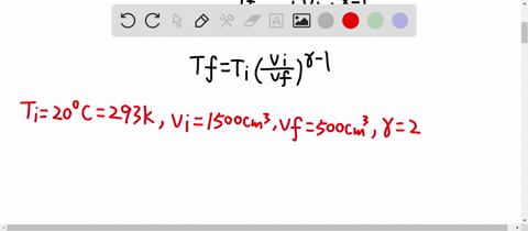0020-mol-of-a-diatomic-gas-with-initial-temperature-20circ-mathrmc-are-compressed-from-1500-mathrmcm