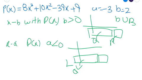 SOLVED:Upper and Lower Bounds Show that the given values for a and b ...