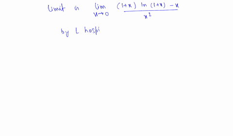 lim-_x-rightarrow-0-fracln-1x1xx2-frac1xlefttext-ans-frac12right