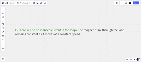 a-conducting-loop-moves-at-a-constant-speed-parallel-to-a-long-straight-wire-carrying-a-constant-cur