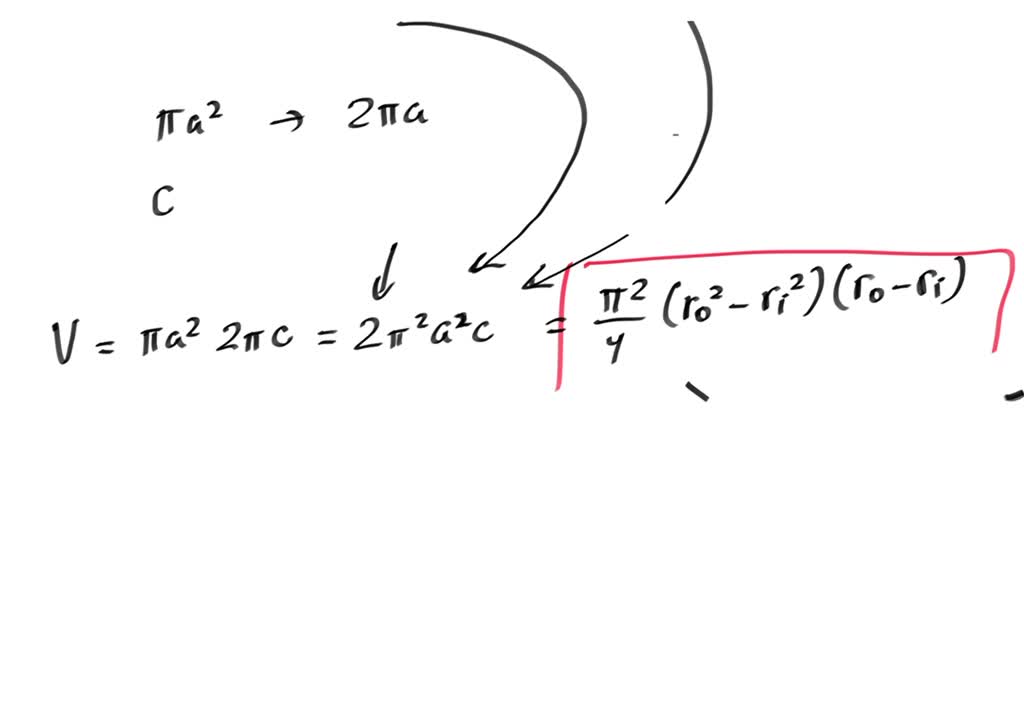 VIDEO solution:A certain torus has a circular vertical cross-section of ...