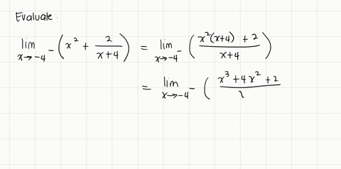 find-the-one-sided-limit-if-it-exists-lim-_x-rightarrow-4-leftx2frac2x4right