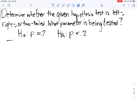 a-null-and-alternative-hypothesis-is-given-determine-whether-the-hypothesis-test-is-left-tailed-ri-2