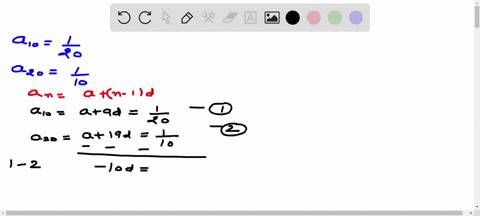 if-the-10text-th-term-of-an-ap-is-frac120-and-its-20text-th-term-is-frac110-then-the-sum-of-its-firs