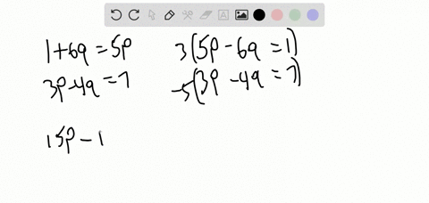 solve-the-given-systems-of-equations-by-either-method-of-this-section-beginaligned16-q5-p3-p-4-q7end