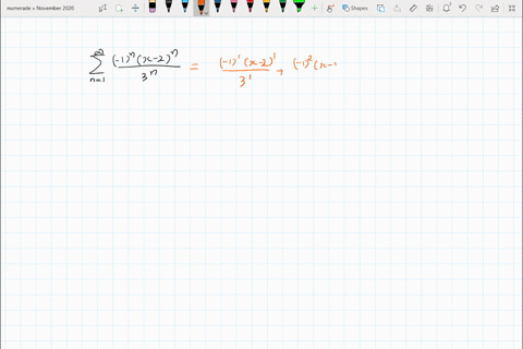 write-the-first-five-terms-of-the-power-series-sum_n1infty-frac-1nx-2n3n