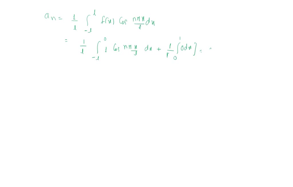 Starting with the Fourier series for a period function f over [-π, π ...