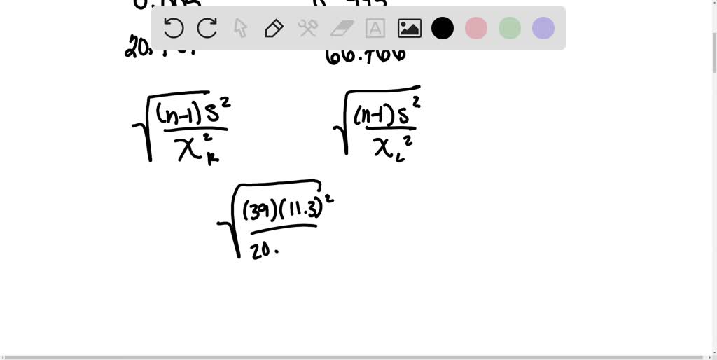 Finding Confidence Intervals. Assume that each sample is a simple ...