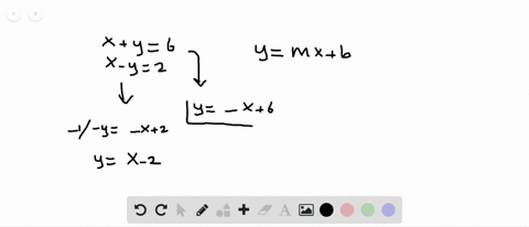 solve-each-system-by-graphing-leftbeginarrayl-xy6-x-y2-endarrayright