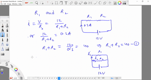 when-two-resistors-are-wired-in-series-with-a-12-mathrmv-battery-the-current-through-the-battery-is-