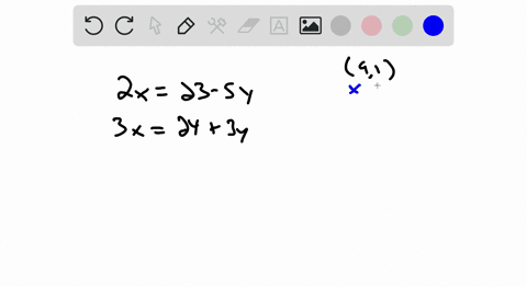 decide-whether-the-given-ordered-pair-is-a-solution-of-the-given-system-91-2-x23-5-y-3-x243-y
