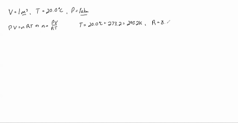 a-find-the-number-of-moles-in-one-cubic-meter-of-an-ideal-gas-at-200circ-mathrmc-and-atmospheric-p-2