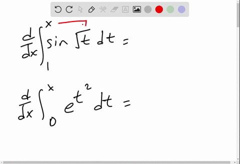 use-part-2-of-the-fundamental-theorem-of-calculus-to-find-the-derivative-a-fracdd-x-int_1x-sin-sqrtt