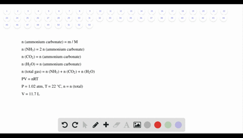 ammonium-carbonate-decomposes-upon-heating-according-to-the-balanced-equation-leftmathrmnh_mathrmdri