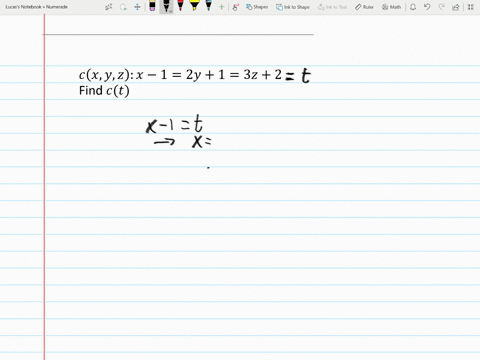 write-the-curve-described-by-the-equations-x-12-y13-z2-in-parametric-form