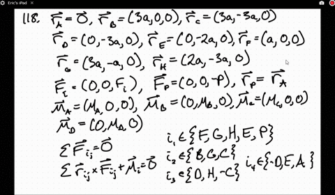 four-beams-each-with-a-length-of-3-a-are-held-together-by-single-nails-at-a-b-c-and-d-each-beam-is-a