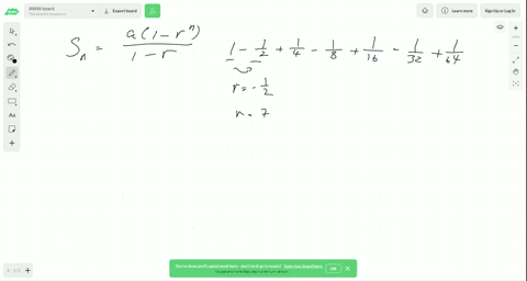 find-the-sum-of-each-finite-geometric-series-by-using-the-formula-for-s_n-check-your-answer-by-ac-10
