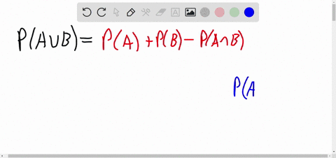 show-that-the-probability-of-the-union-of-events-a-and-b-can-be-written-as-follows-pa-cup-bpapb1-pa-