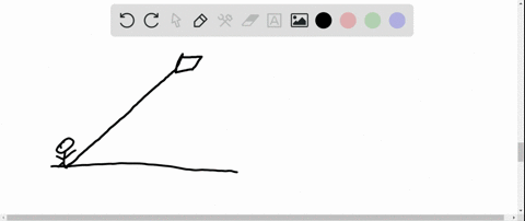elevation-of-a-kite-a-man-is-lying-on-the-beach-flying-a-kite-he-holds-the-end-of-the-kite-string--2