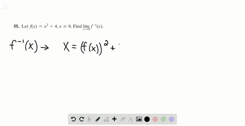 fxx24-x-geq-0-text-find-lim-_i-rightarrow-infty-f-1x