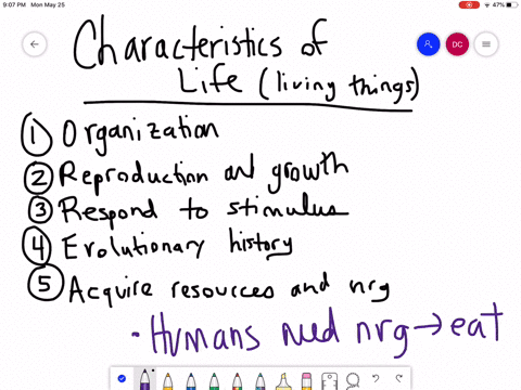 match-each-description-with-the-correct-characteristic-of-life-from-the-key-a-life-is-organized-b--3
